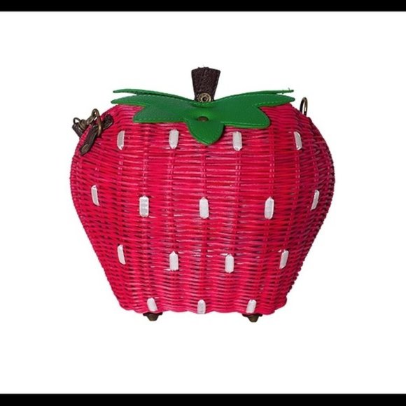 Fun Straw Crossbody Bag - Picture 2 of 3